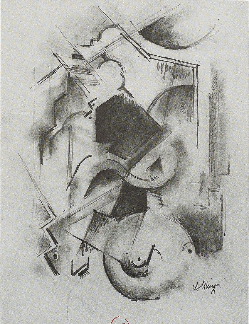 Cubists Drawing