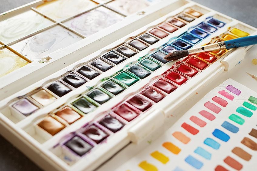 Paint Color Mixing - Evolution of Style