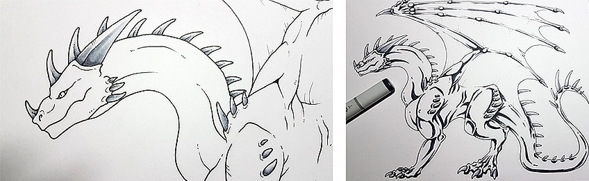 How to Draw Dragons – 50 Best Dragon Drawing Tutorials