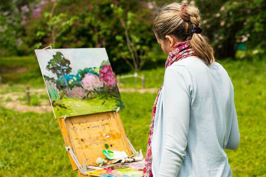 En plein air: how a tube revolutionised painting