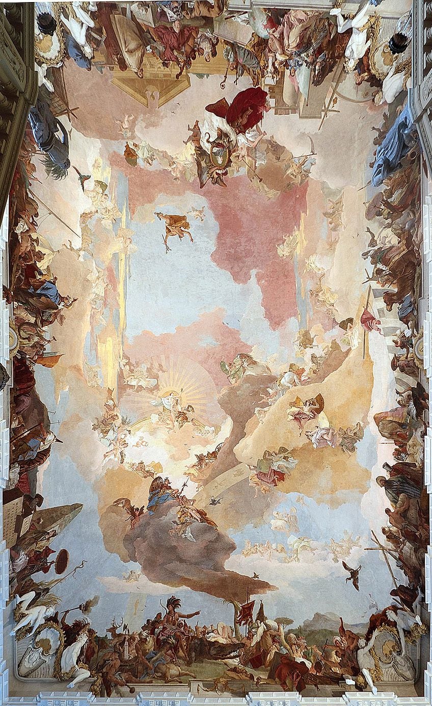 Rococo Style Ceiling