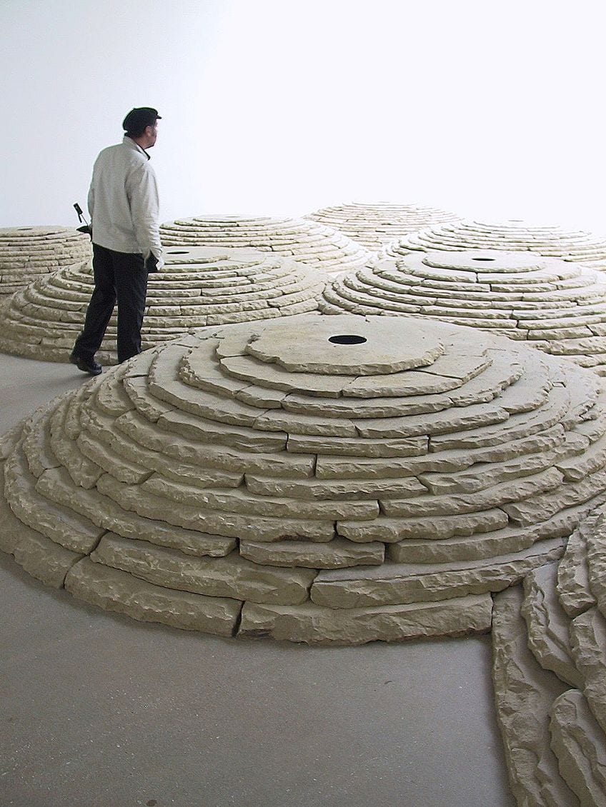 Andy Goldsworthy Scultpure
