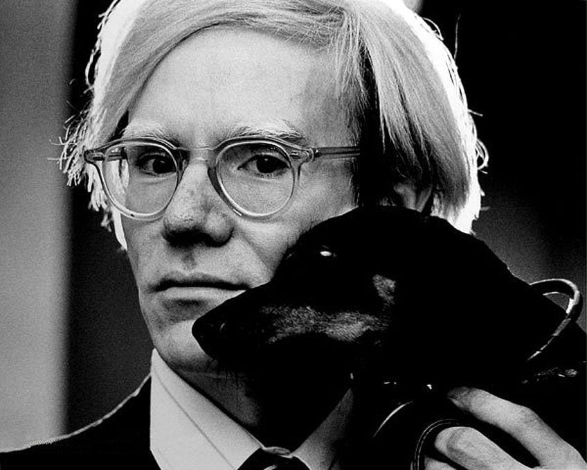 Artist Self-Portrait Warhol