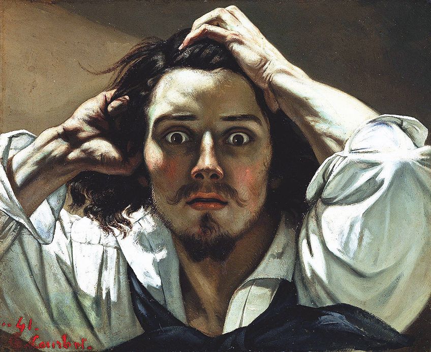 Famous Self-Portraits Courbet