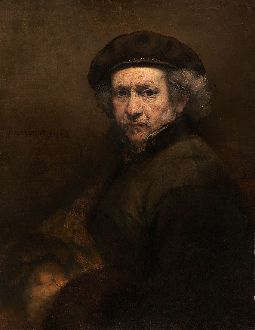 Rembrandt Artist Self-Portrait