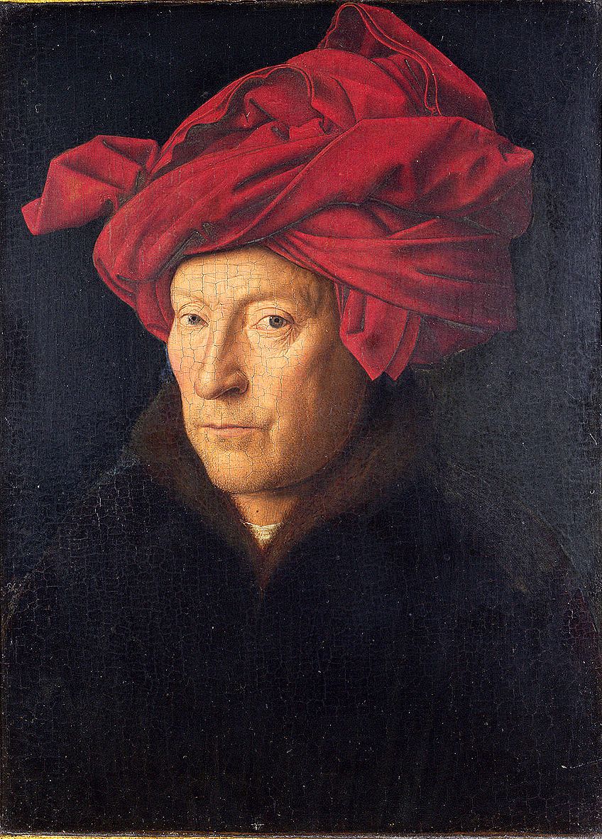 Van Eyck Self-Portraits Painting