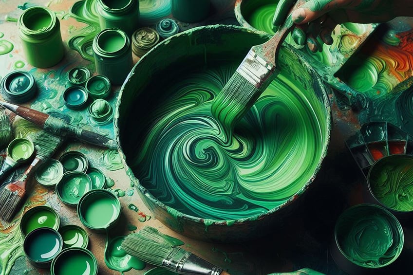 What Colors Make Green and How Do You Mix Different Shades of Green? - Color  Meanings