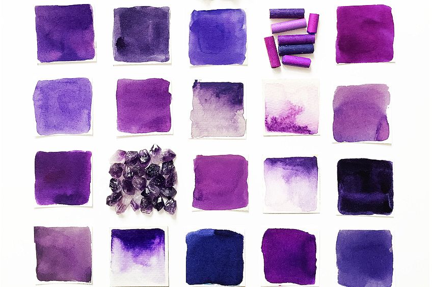 What Colors Make Purple Creating Different Shades Of Purple 