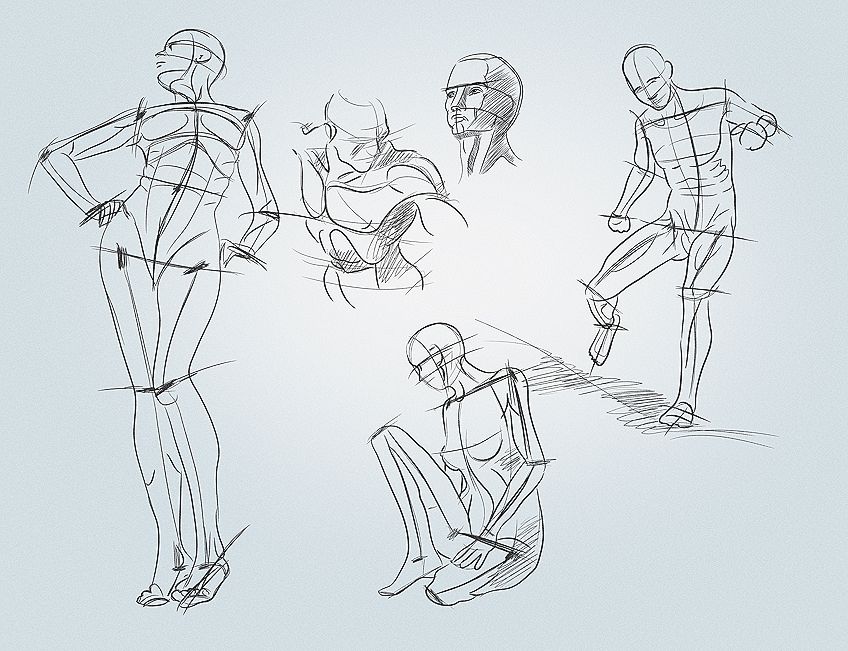 Part 4 The Figure and the Head  Research Point  Foreshortening   Tristans OCA Fine Art Studies Blog