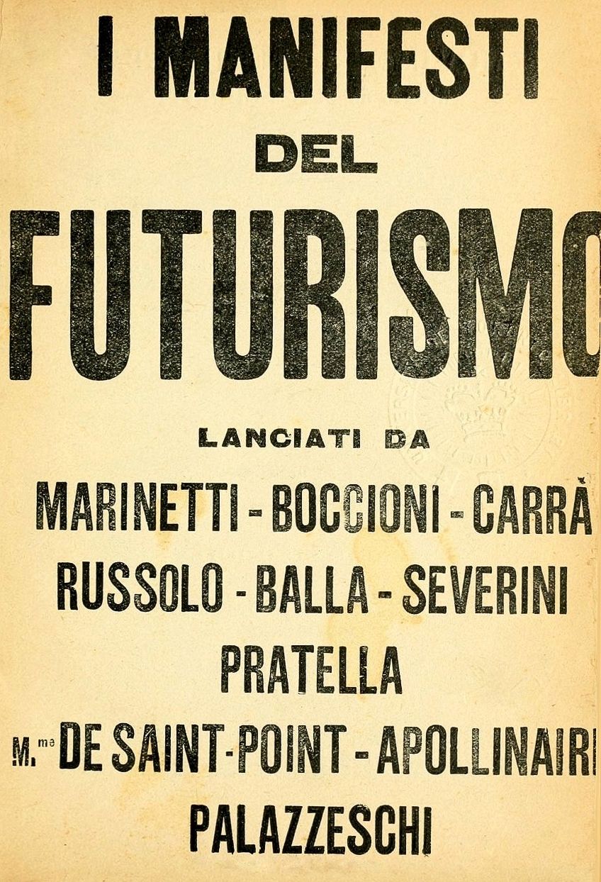 Futurism Manifesto
