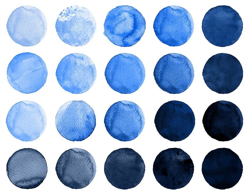 Blue Color Mixing [Guide] What Colors Make Blue Different Shades?