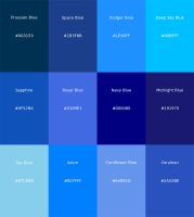 Shades of Blue - A Color-Mixing Guide on How to Make Blue