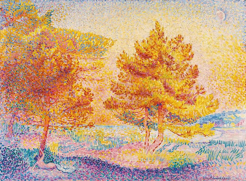 Famous Pointillism Painting