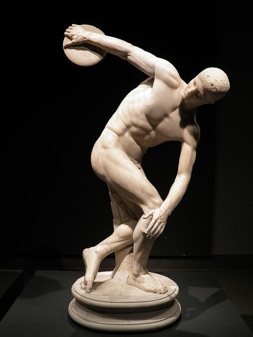 Greek Artists Statue