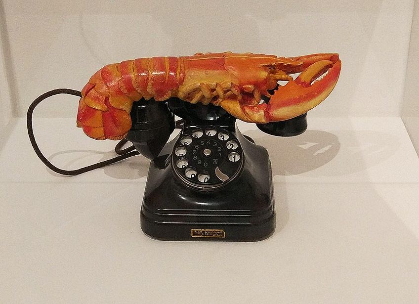 Surrealism Sculptures Lobsters