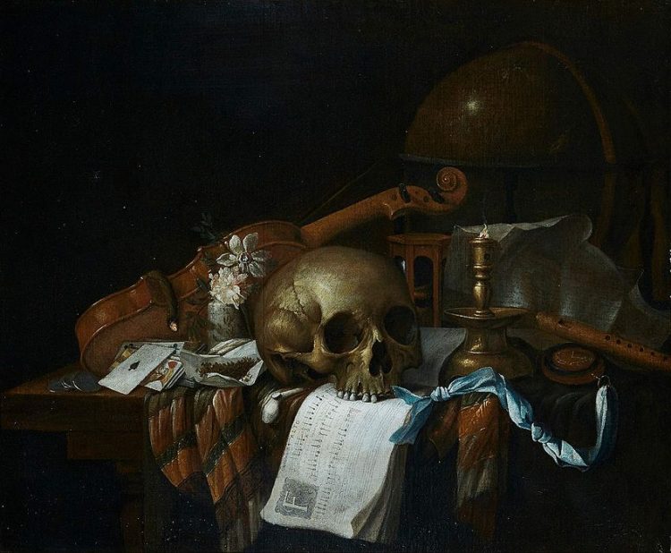 Vanitas Detailed Definition History And Examples   Vanitas Still Life Painting 750x618 