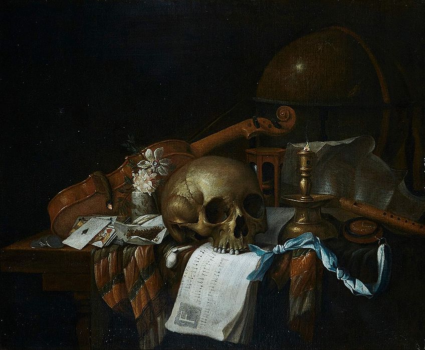 Vanitas Still Life Painting