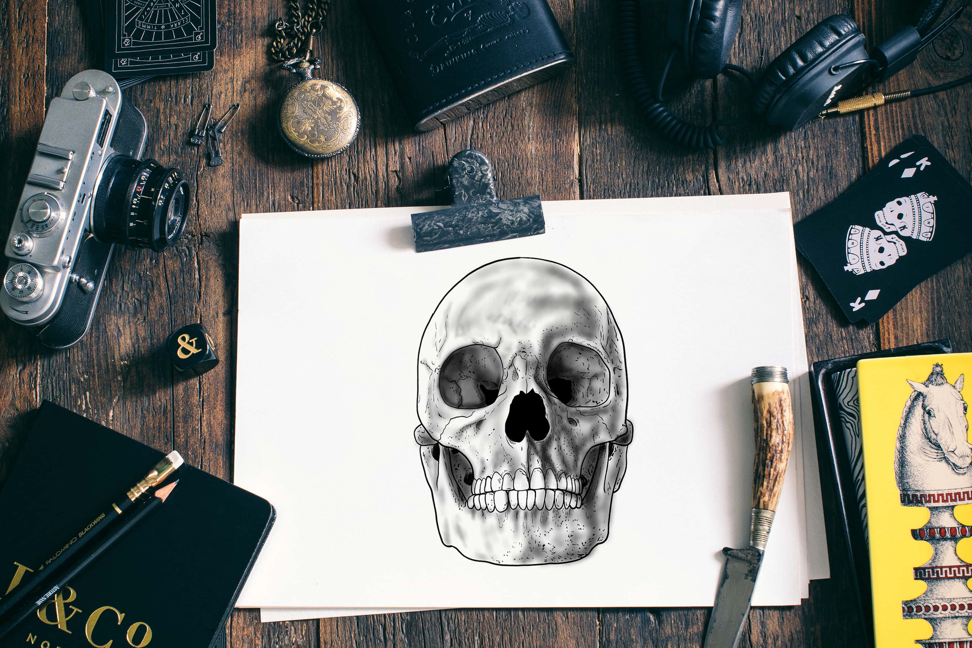 How to Draw a Skull