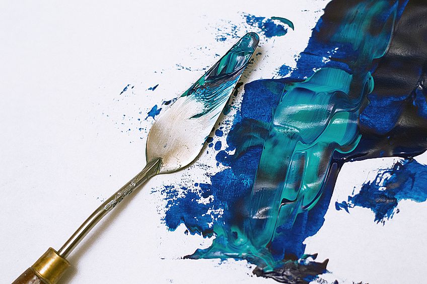 How to Make Blue Paint