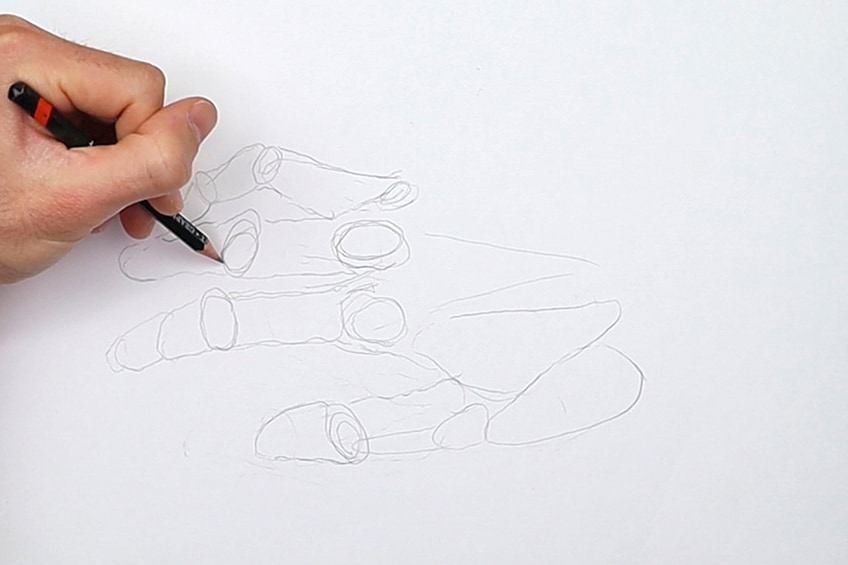 How to Draw Hands: Step by Step Tutorial for Beginners - JeyRam Drawing  Tutorials