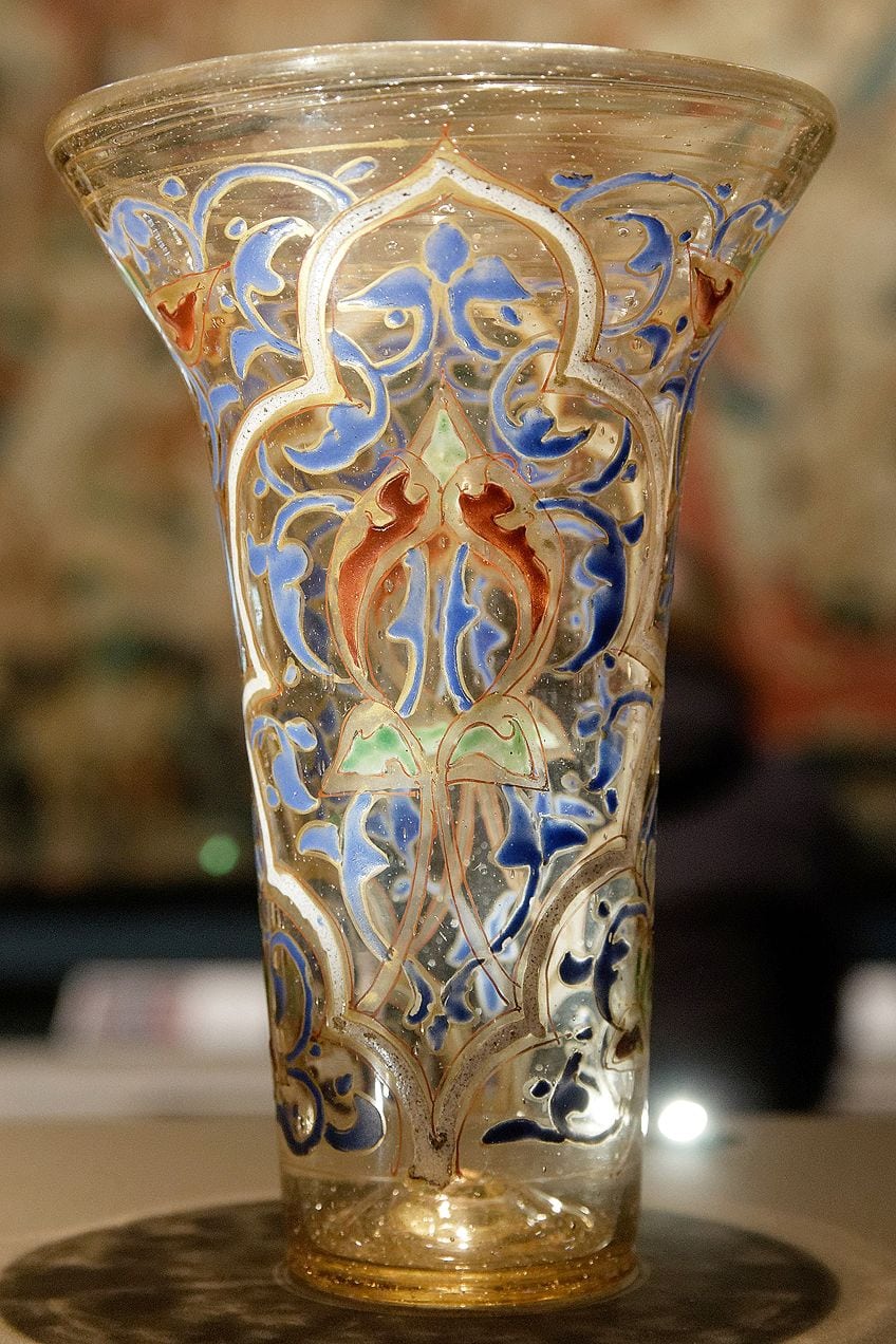 Glasswork by Muslim Artists