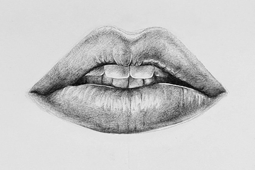 drawing of lips 31