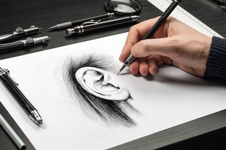 How to Draw Ears – Create a Realistic Human Ear Drawing
