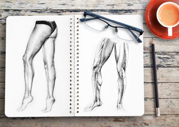 how to draw legs