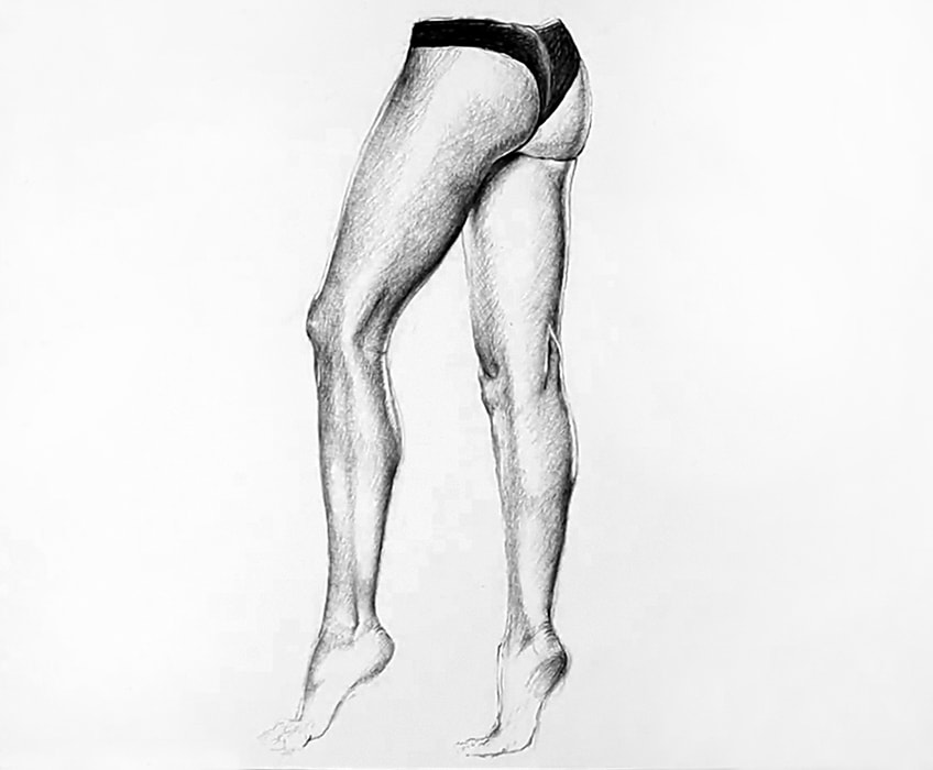 How to Draw Legs - Detailed Instructions for Leg Anatomy Drawing