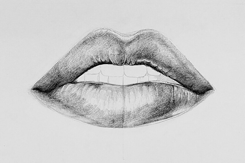 lips outline 22