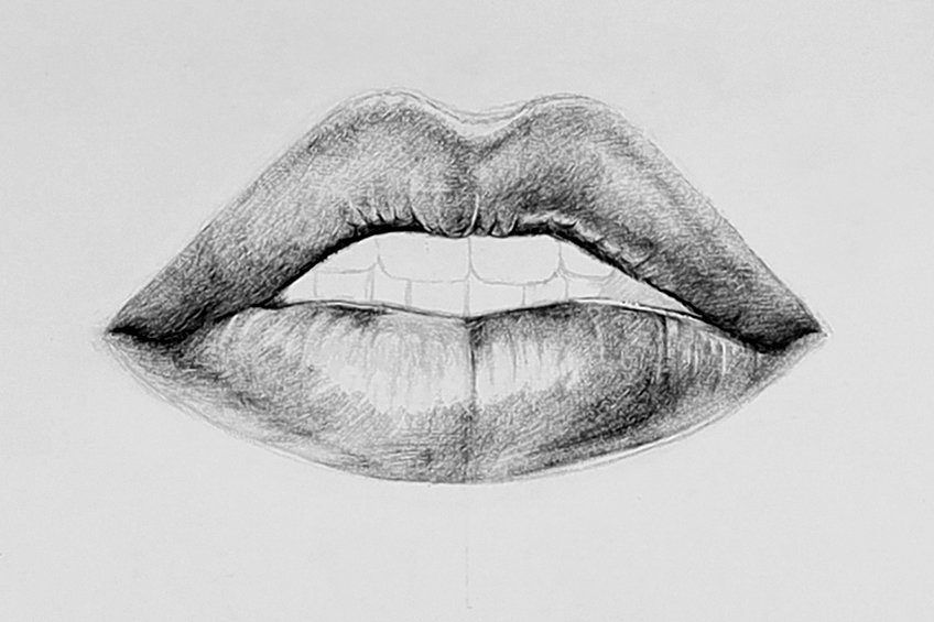 lips outline 23