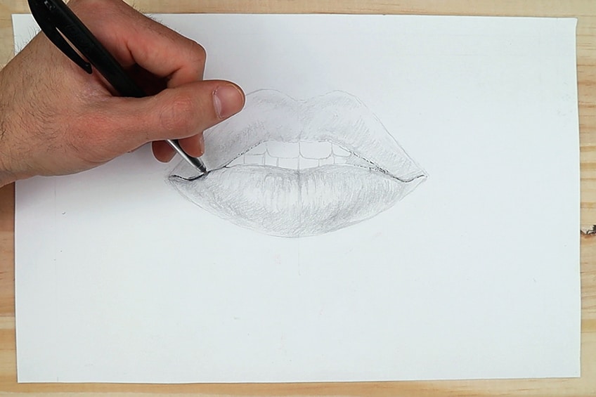 mouth drawing 15