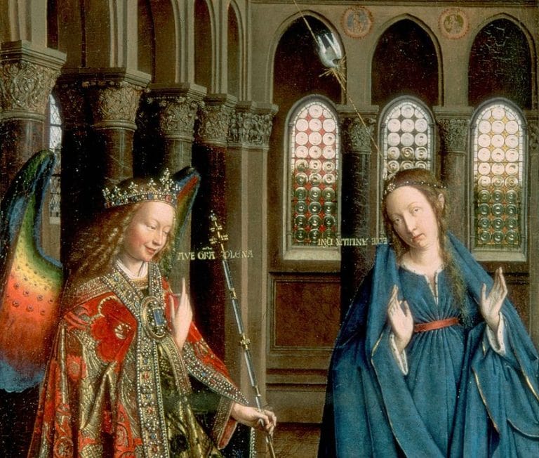 Jan van Eyck The Annunciation - Analyzing the Annunciation Painting