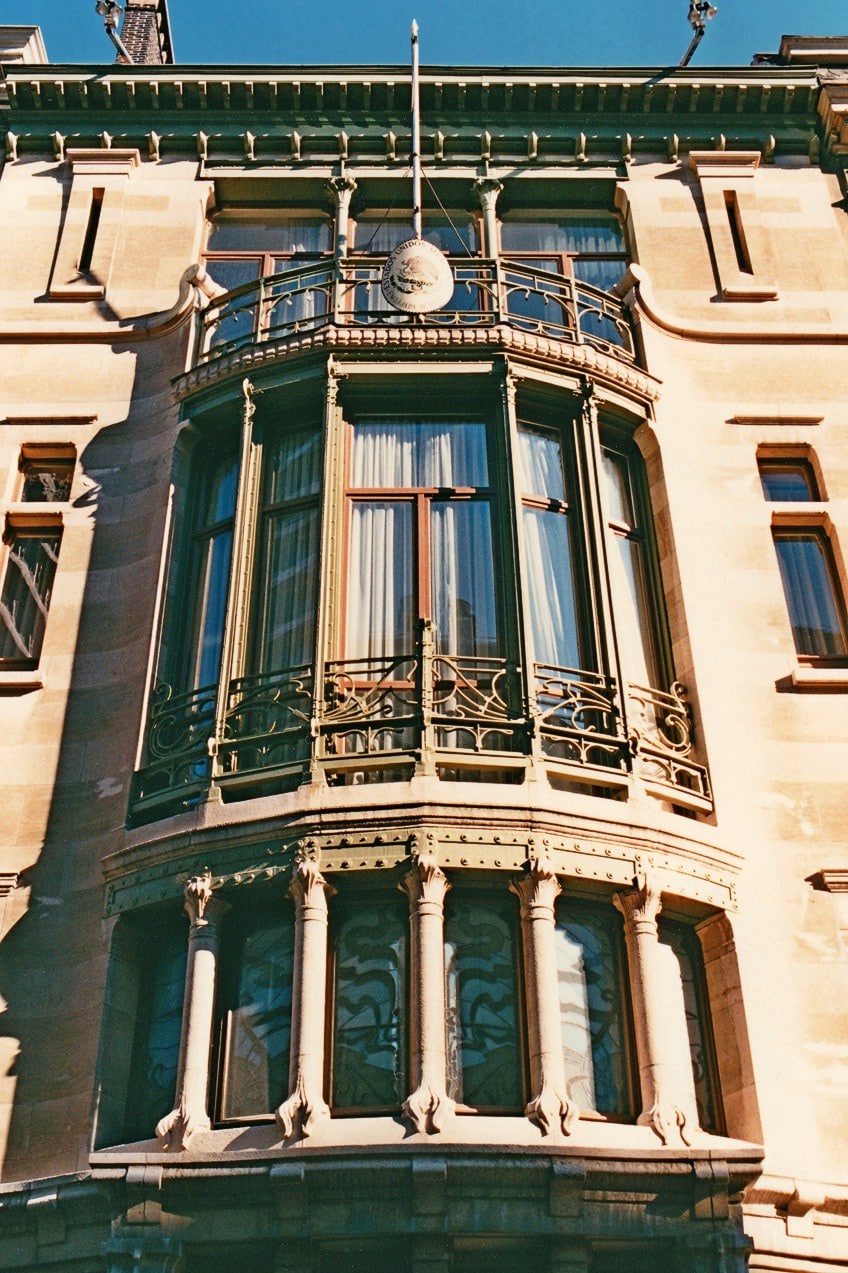 Art Nouveau Building Facade