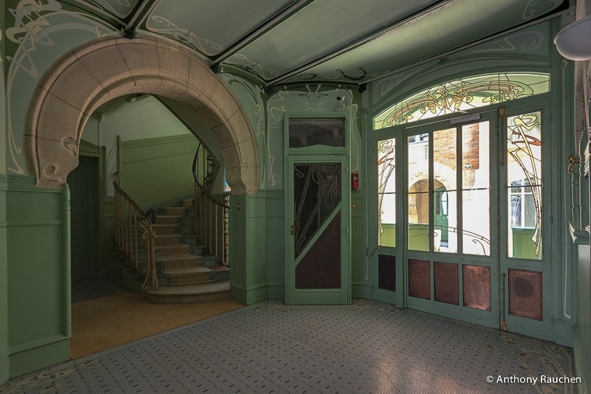 Art Nouveau Building Interior
