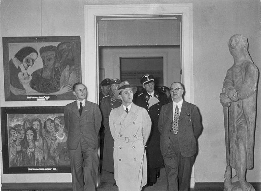 Degenerate Hitler Art Exhibit