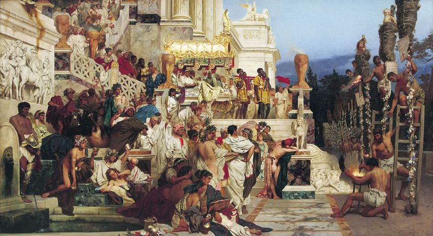Famous Paintings of Ancient Rome