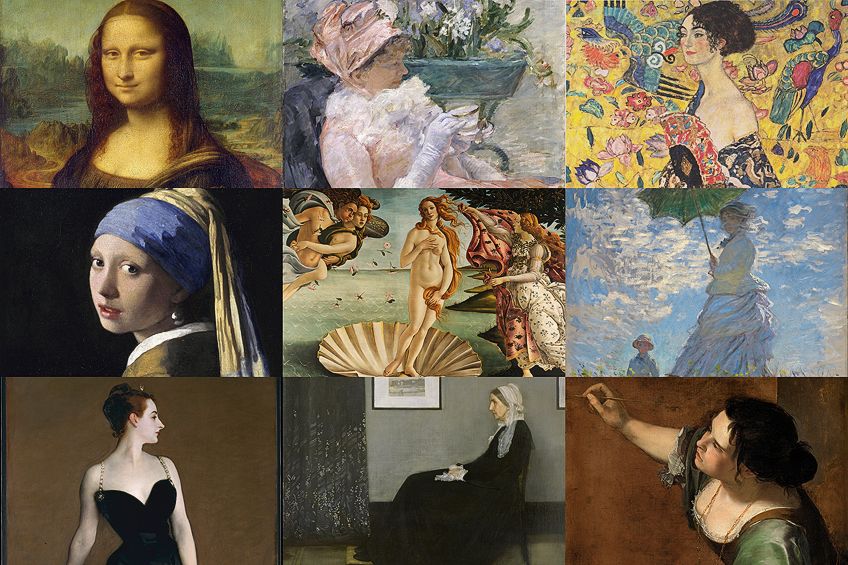 Famous Paintings of Women