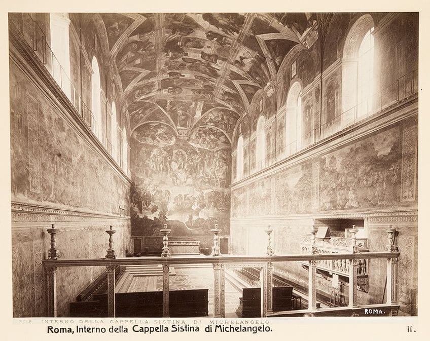 Interior of Famous Renaissance Architecture