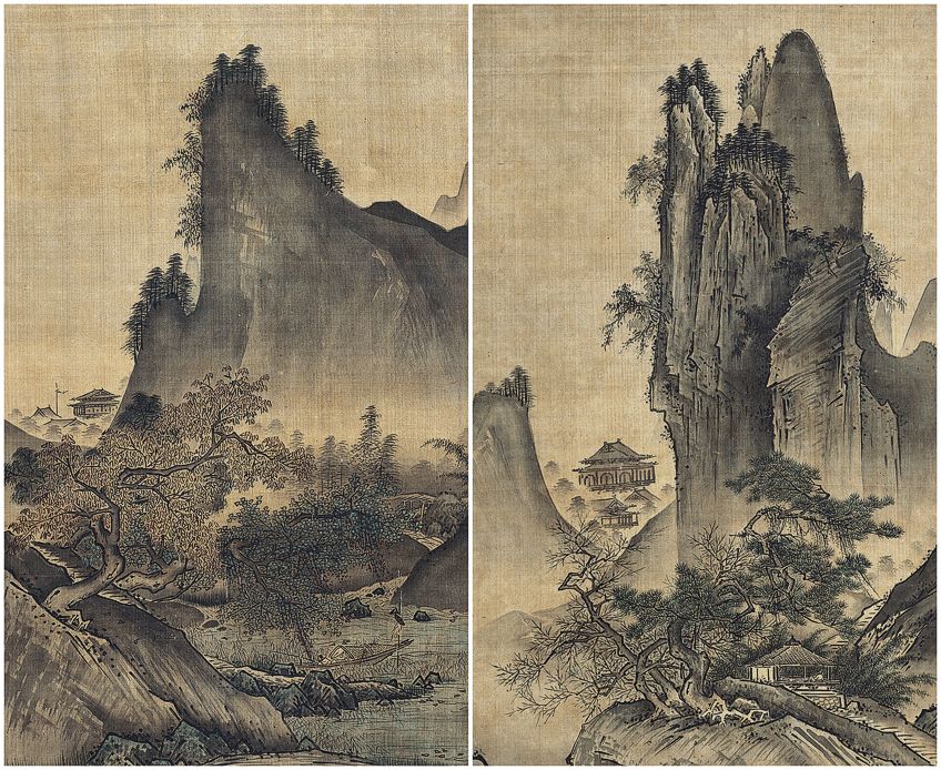 Japanese Art Looking At The Most, Japanese Landscape Painting Tutorial