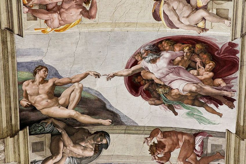 Renaissance Artist Ceiling Painting