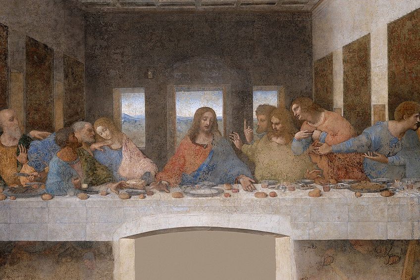the last supper painting original