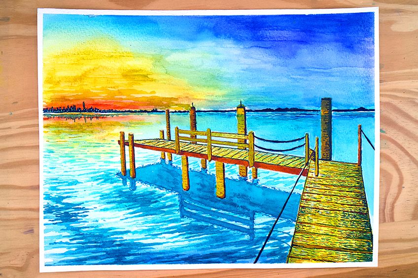 Watercolor Landscape