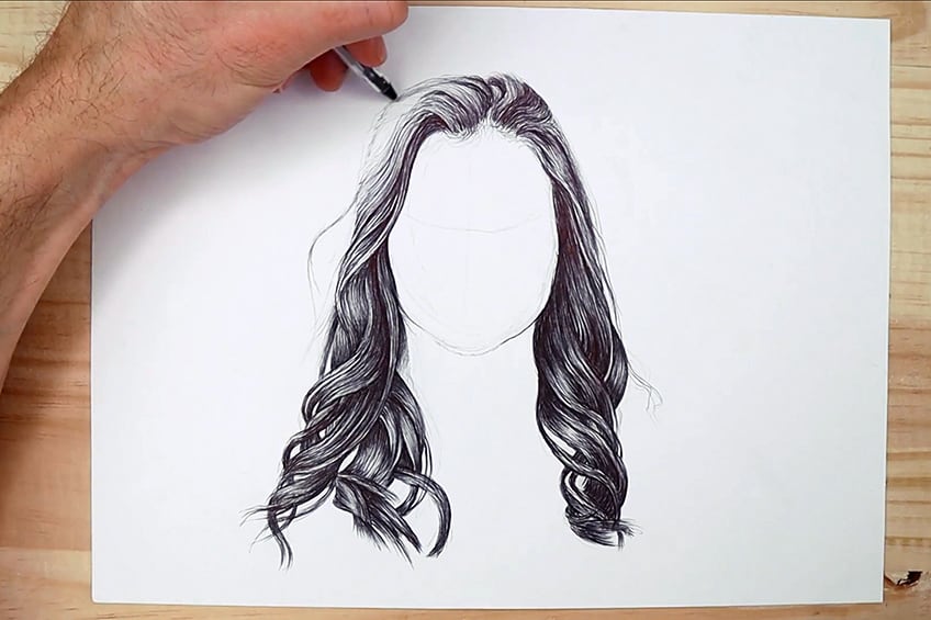 Details More Than 73 Hair Pencil Sketch Ineteachers 7658