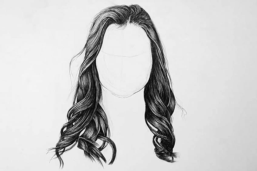 hair drawing reference 28