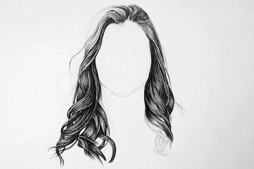 How To Draw Female Hairstyles