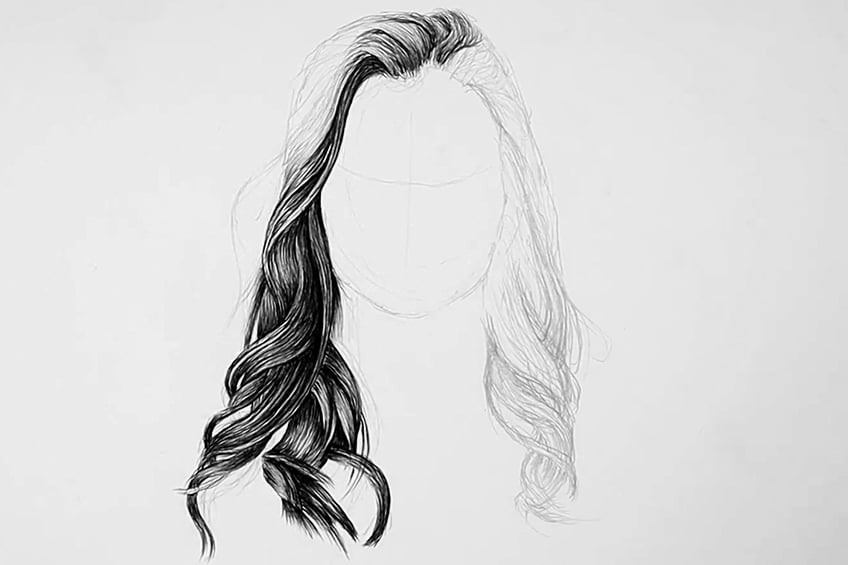 hairstyles drawing 11