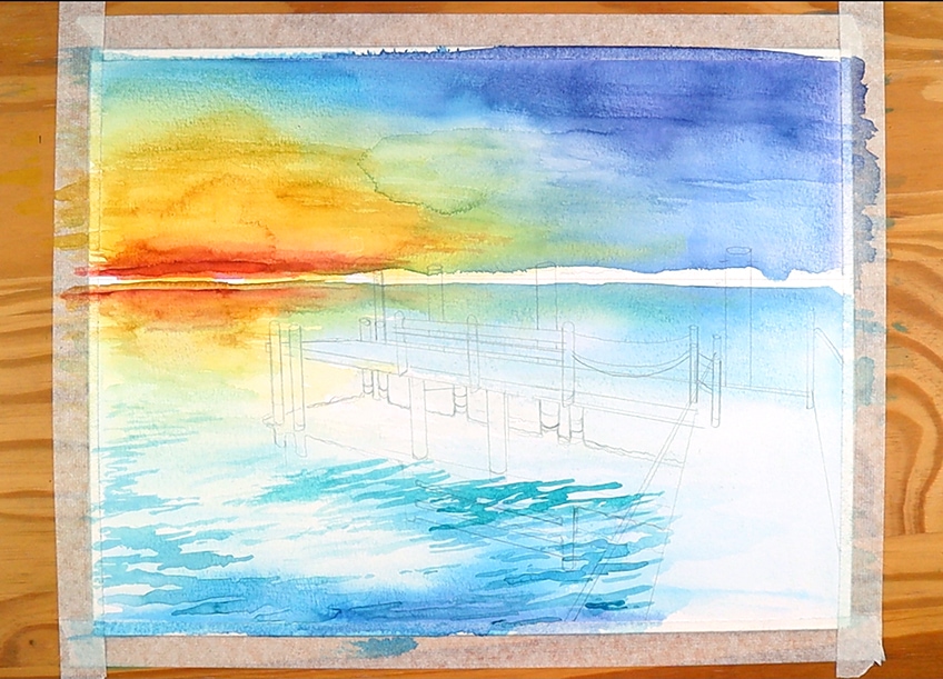 watercolor landscape 15