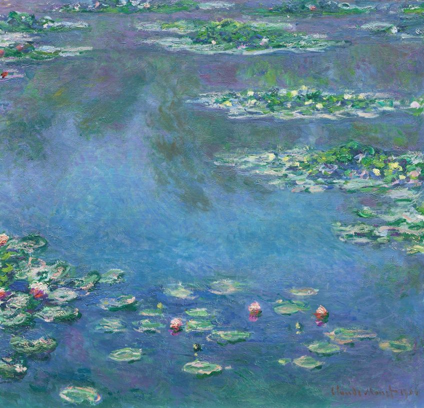 Claude Monet Dull Color Palette