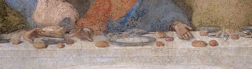 Detail of The Last Supper Painting